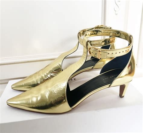 celine gold kitty heels|Celine Heels for Women .